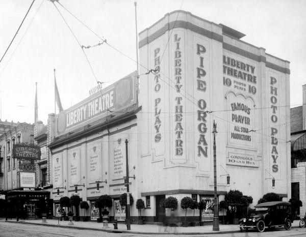 Liberty Theatre - Old Photo From Wayne State Library (newer photo)